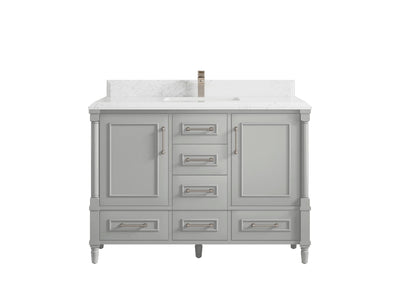Aberdeen 48 in. W x 22 in. D Single Sink Bathroom Vanity - Willow Bath and Vanity