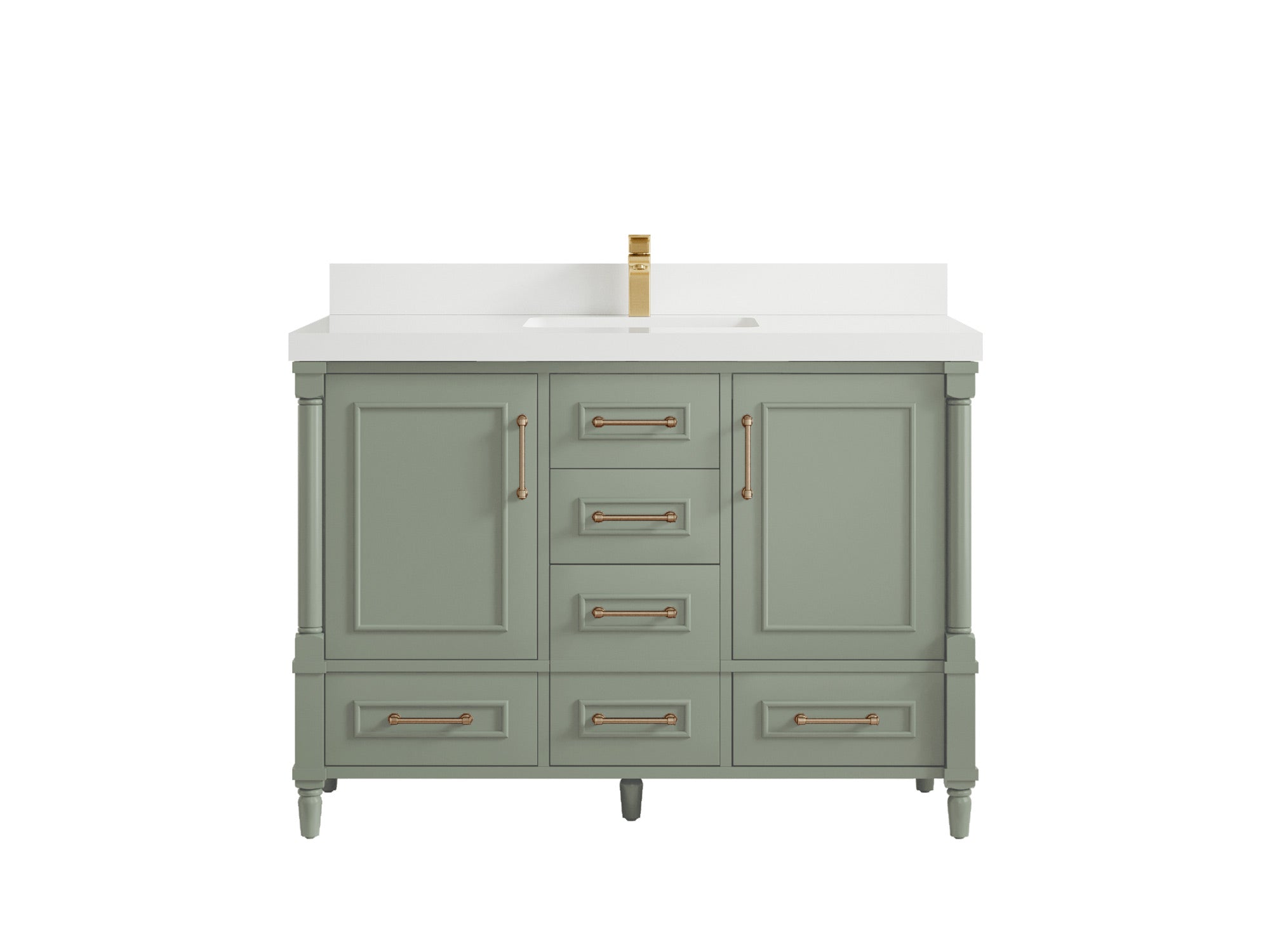 Aberdeen 48 in. W x 22 in. D Single Sink Bathroom Vanity - Willow Bath and Vanity