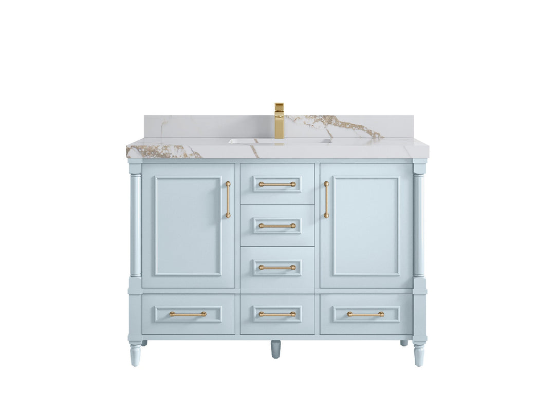 Aberdeen 48 in. W x 22 in. D Single Sink Bathroom Vanity - Willow Bath and Vanity