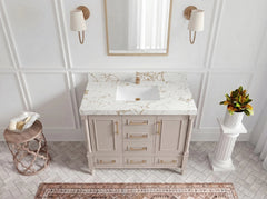 Aberdeen 48 in. W x 22 in. D Single Sink Bathroom Vanity - photo 22