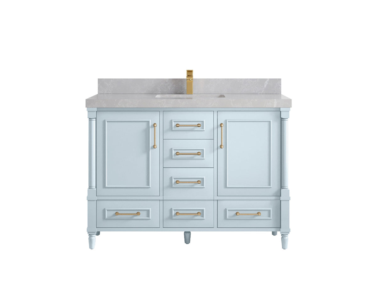 Aberdeen 48 in. W x 22 in. D Single Sink Bathroom Vanity - Willow Bath and Vanity