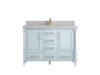 Aberdeen 48 in. W x 22 in. D Single Sink Bathroom Vanity - Willow Bath and Vanity