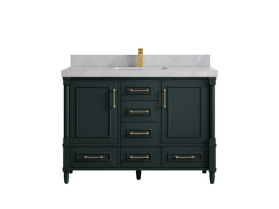 Aberdeen 48 in. W x 22 in. D Single Sink Bathroom Vanity - Willow Bath and Vanity