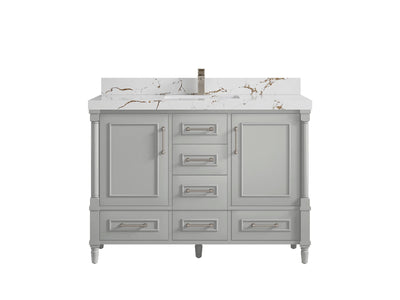 Aberdeen 48 in. W x 22 in. D Single Sink Bathroom Vanity - Willow Bath and Vanity