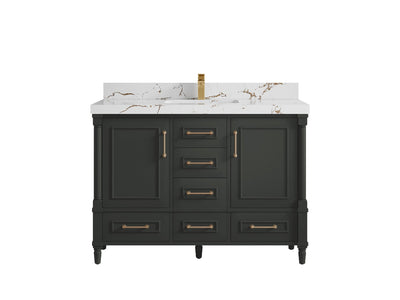 Aberdeen 48 in. W x 22 in. D Single Sink Bathroom Vanity - Willow Bath and Vanity