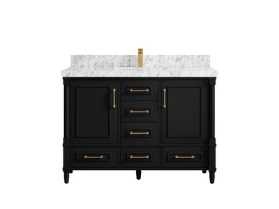 Aberdeen 48 in. W x 22 in. D Single Sink Bathroom Vanity - Willow Bath and Vanity