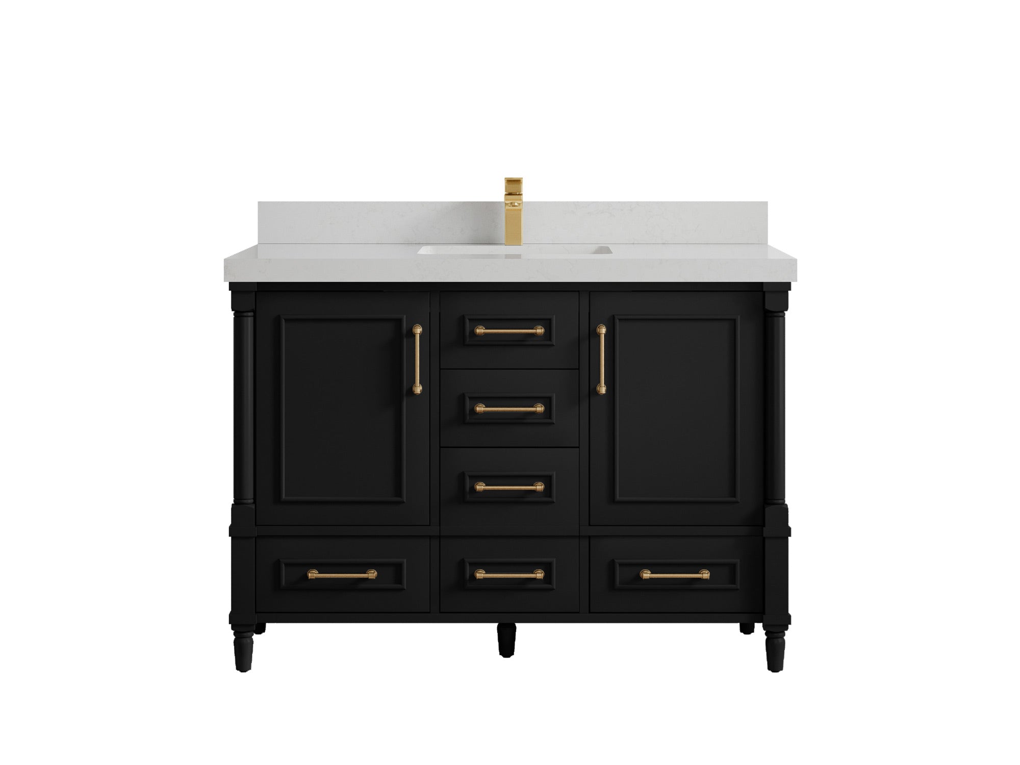 Aberdeen 48 in. W x 22 in. D Single Sink Bathroom Vanity - Willow Bath and Vanity