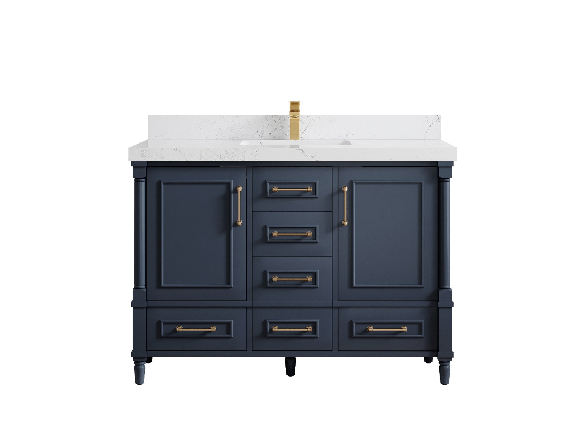 Aberdeen 48 in. W x 22 in. D Single Sink Bathroom Vanity - Willow Bath and Vanity