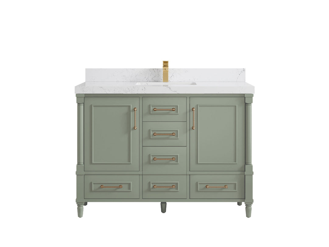 Aberdeen 48 in. W x 22 in. D Single Sink Bathroom Vanity - Willow Bath and Vanity