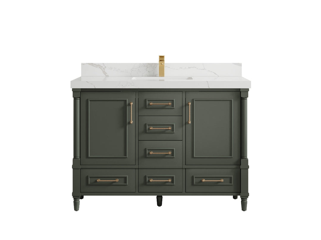 Aberdeen 48 in. W x 22 in. D Single Sink Bathroom Vanity - Willow Bath and Vanity