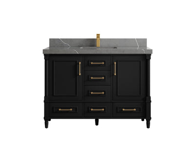 Aberdeen 48 in. W x 22 in. D Single Sink Bathroom Vanity - Willow Bath and Vanity