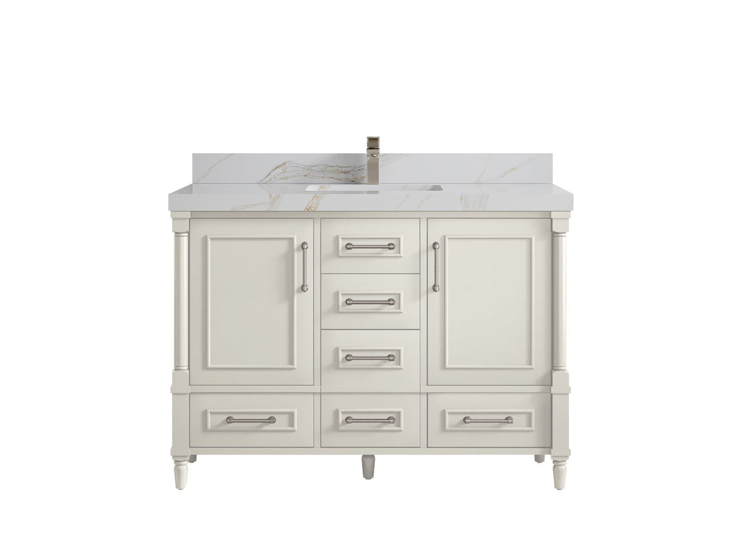 Aberdeen 48 in. W x 22 in. D Single Sink Bathroom Vanity - Willow Bath and Vanity
