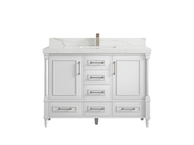 Aberdeen 48 in. W x 22 in. D Single Sink Bathroom Vanity - Willow Bath and Vanity