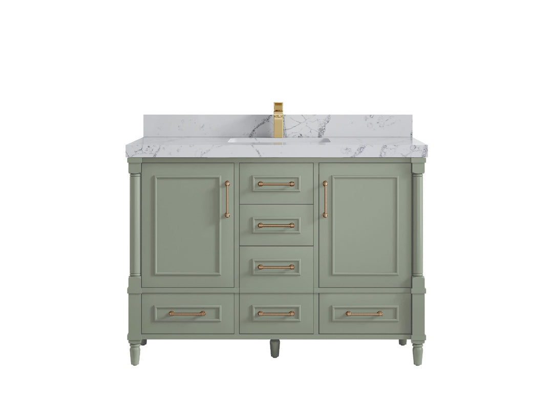 Aberdeen 48 in. W x 22 in. D Single Sink Bathroom Vanity - Willow Bath and Vanity
