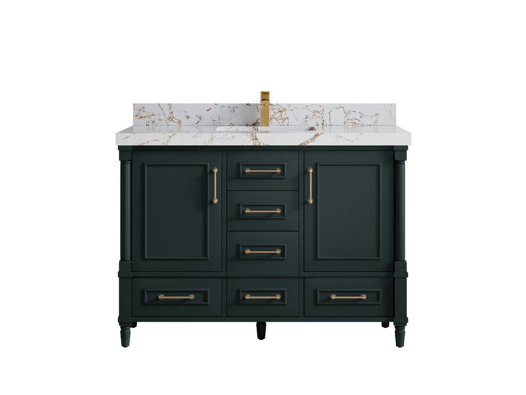 Aberdeen 48 in. W x 22 in. D Single Sink Bathroom Vanity - Willow Bath and Vanity