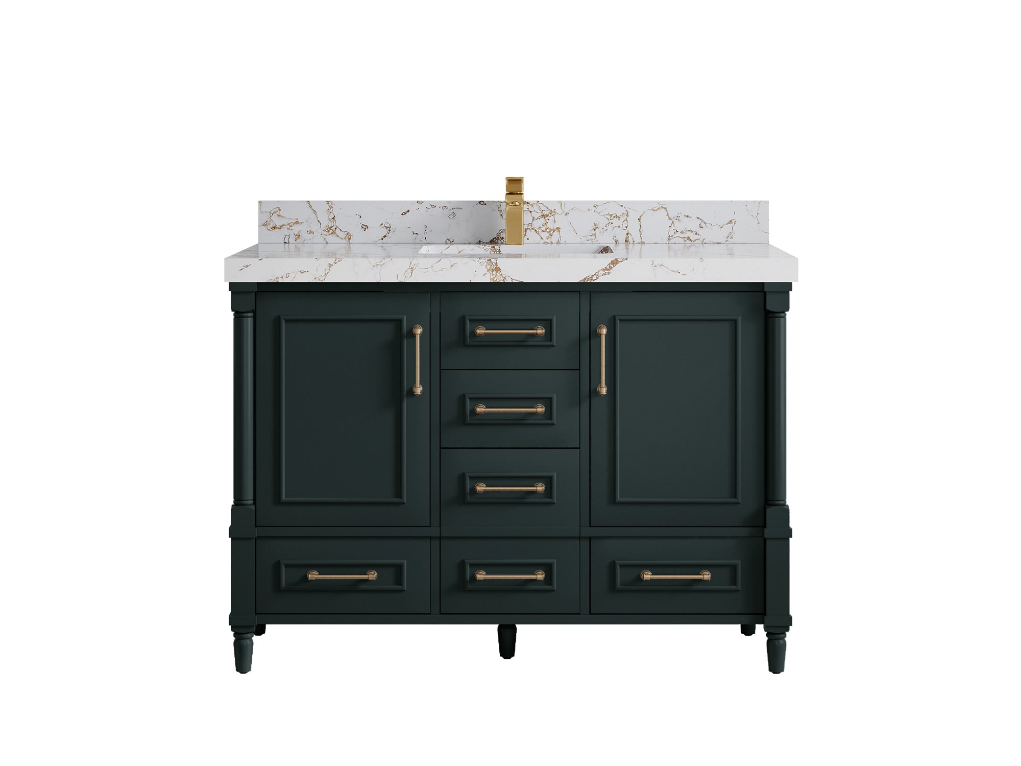 Aberdeen 48 in. W x 22 in. D Single Sink Bathroom Vanity - Willow Bath and Vanity