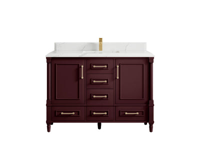 Aberdeen 48 in. W x 22 in. D Single Sink Bathroom Vanity - Willow Bath and Vanity