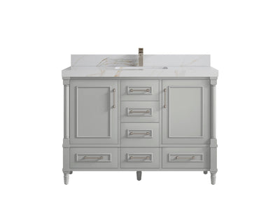 Aberdeen 48 in. W x 22 in. D Single Sink Bathroom Vanity - Willow Bath and Vanity