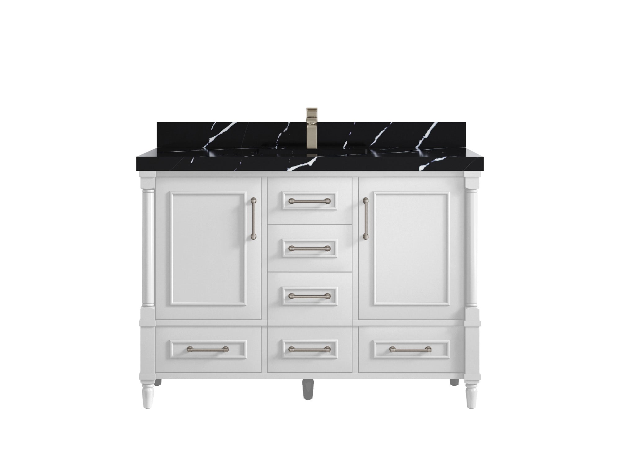 Aberdeen 48 in. W x 22 in. D Single Sink Bathroom Vanity - Willow Bath and Vanity