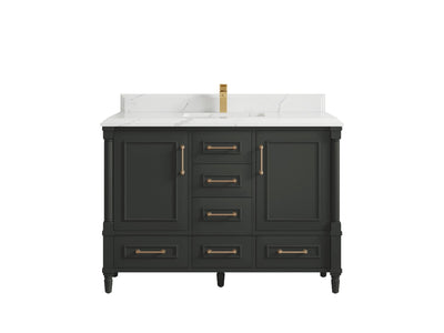 Aberdeen 48 in. W x 22 in. D Single Sink Bathroom Vanity - Willow Bath and Vanity