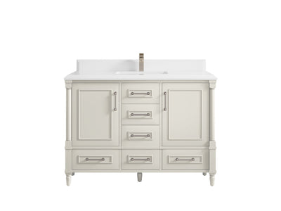 Aberdeen 48 in. W x 22 in. D Single Sink Bathroom Vanity - Willow Bath and Vanity