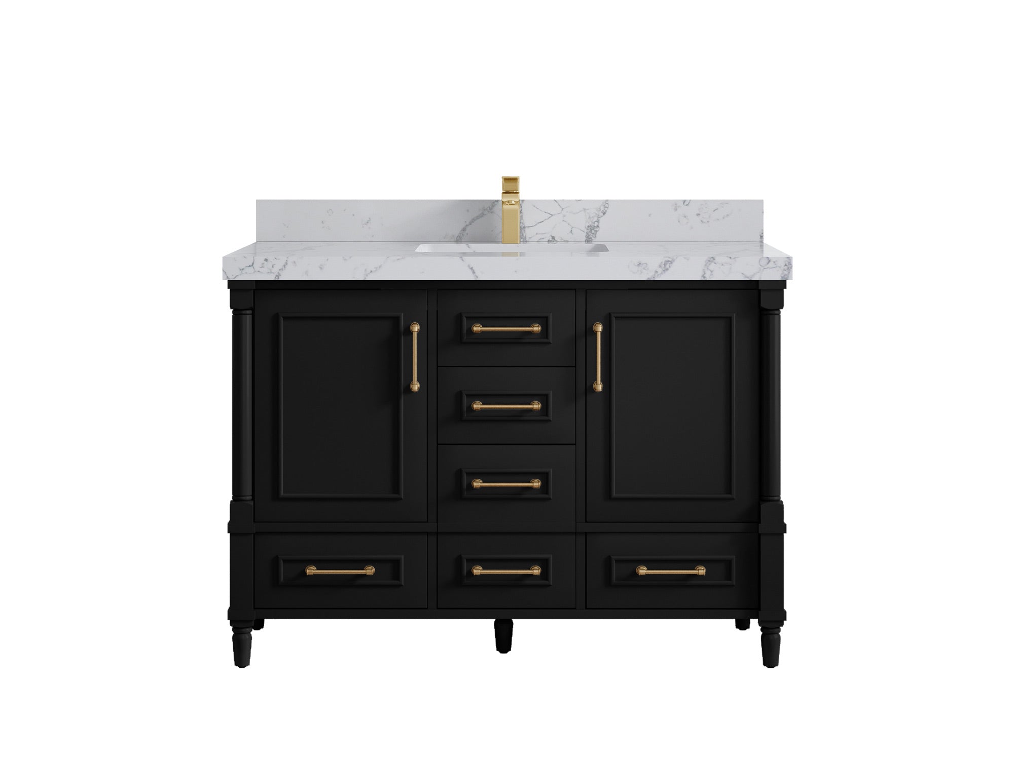 Aberdeen 48 in. W x 22 in. D Single Sink Bathroom Vanity - Willow Bath and Vanity