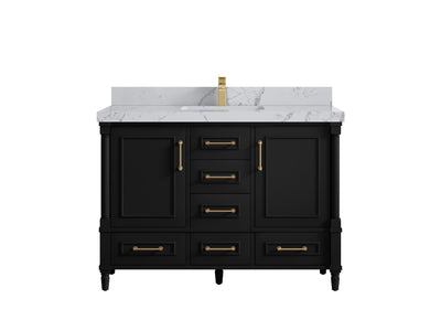 Aberdeen 48 in. W x 22 in. D Single Sink Bathroom Vanity - Willow Bath and Vanity