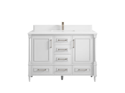 Aberdeen 48 in. W x 22 in. D Single Sink Bathroom Vanity - Willow Bath and Vanity