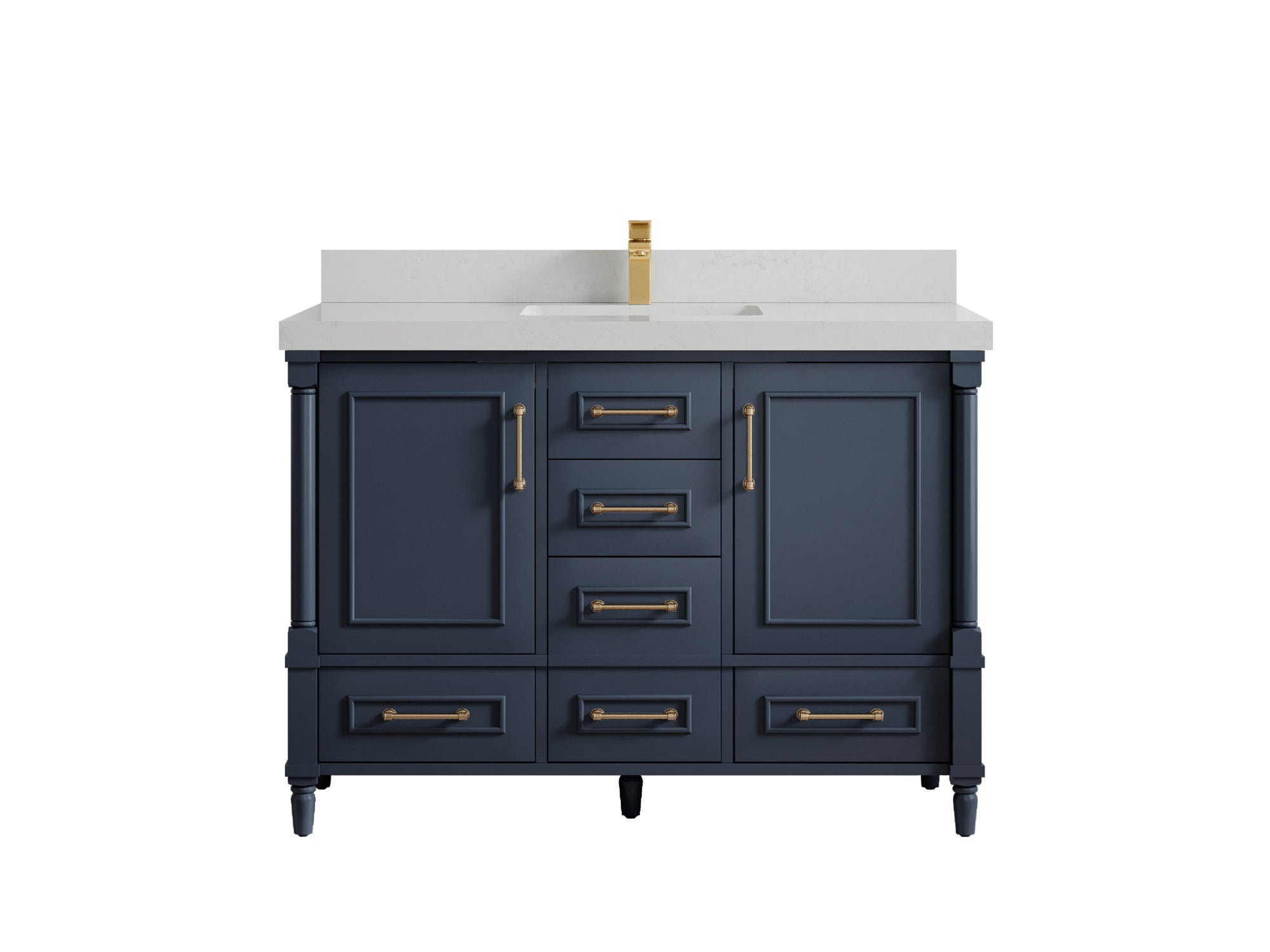 Aberdeen 48 in. W x 22 in. D Single Sink Bathroom Vanity - Willow Bath and Vanity