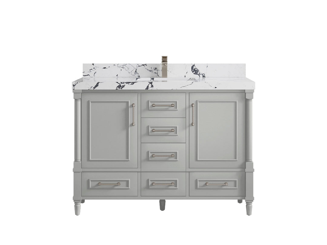 Aberdeen 48 in. W x 22 in. D Single Sink Bathroom Vanity - Willow Bath and Vanity