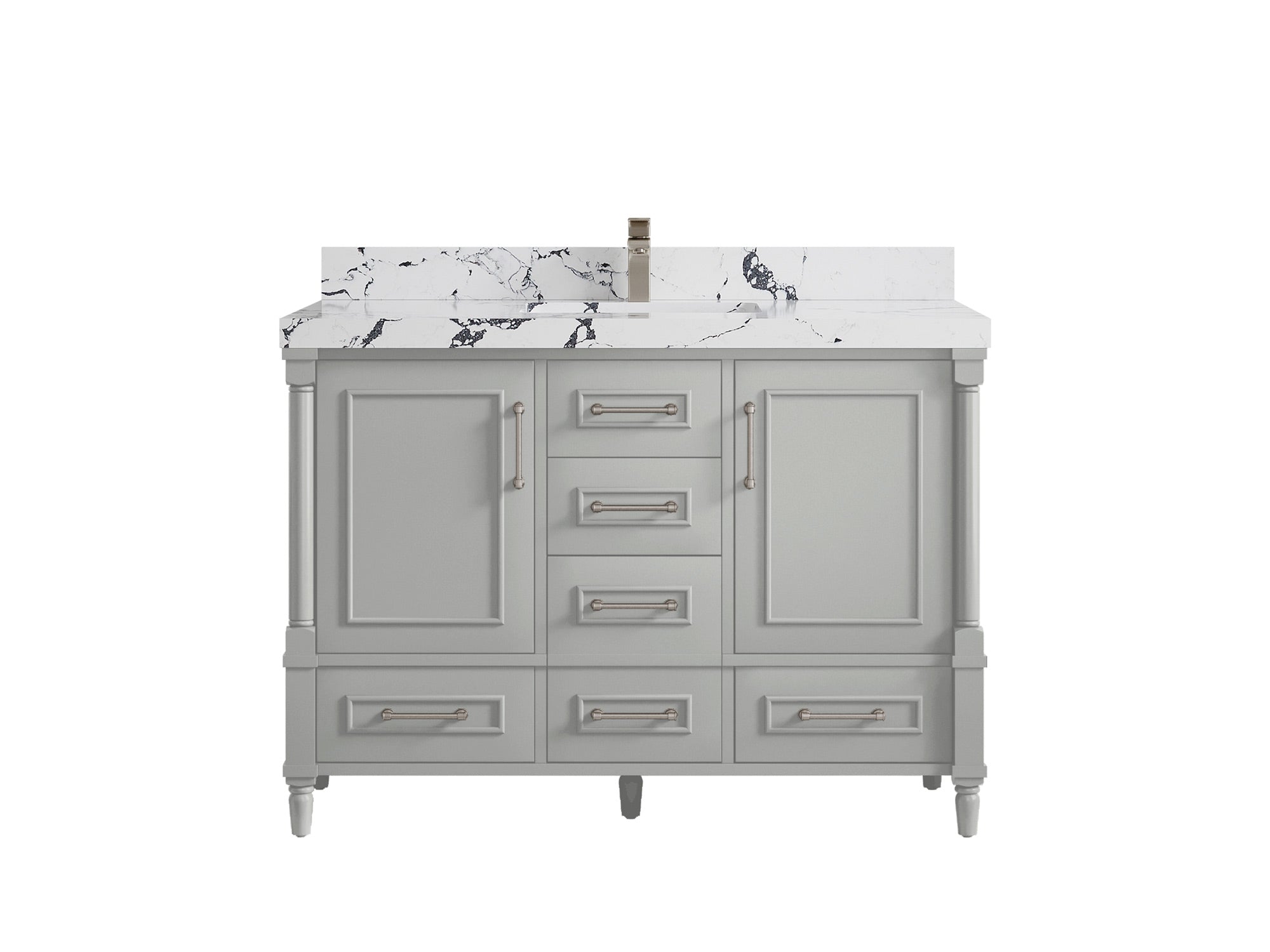 Aberdeen 48 in. W x 22 in. D Single Sink Bathroom Vanity - Willow Bath and Vanity