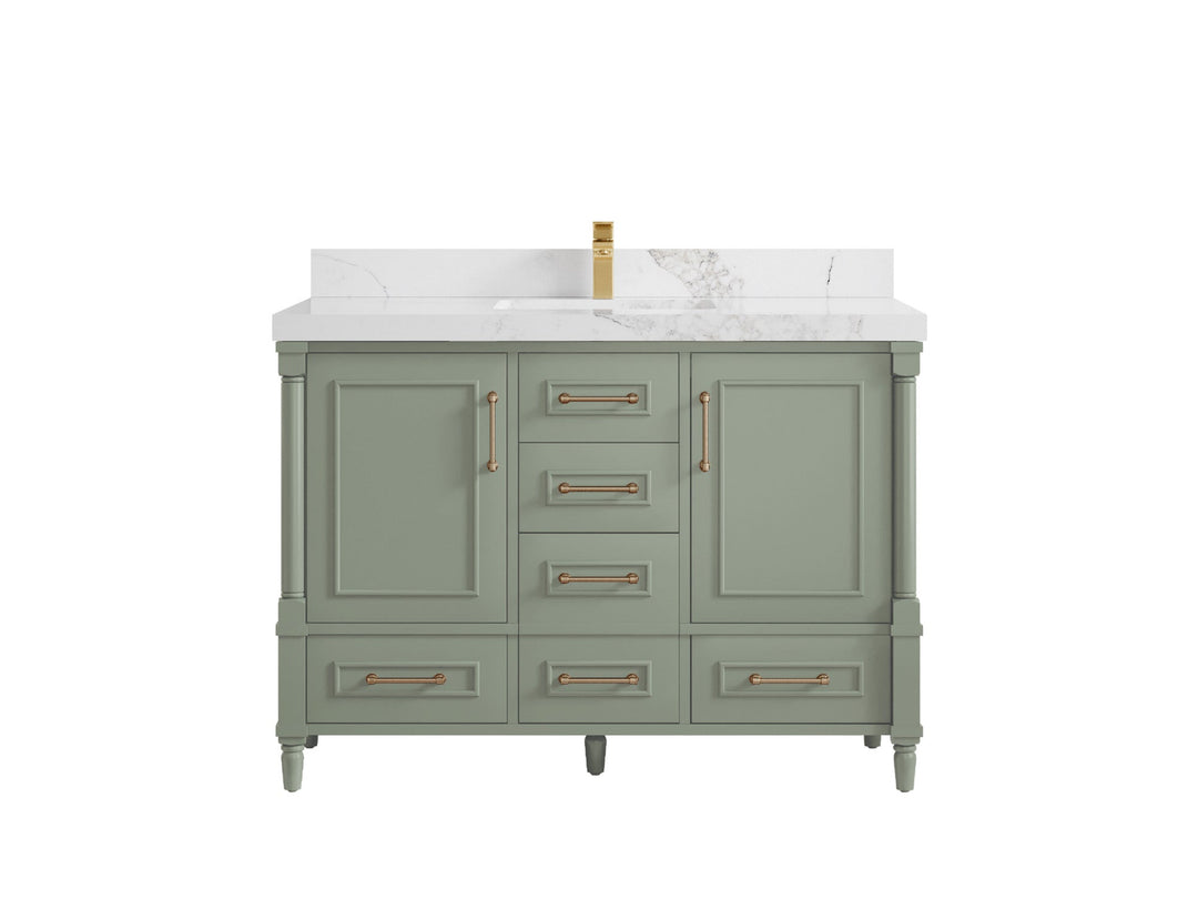 Aberdeen 48 in. W x 22 in. D Single Sink Bathroom Vanity - Willow Bath and Vanity