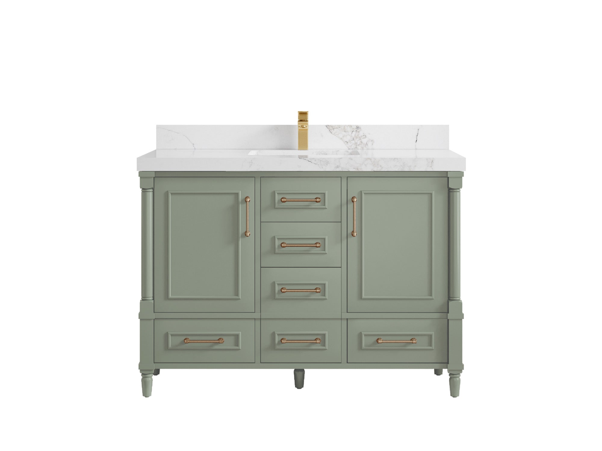 Aberdeen 48 in. W x 22 in. D Single Sink Bathroom Vanity - Willow Bath and Vanity