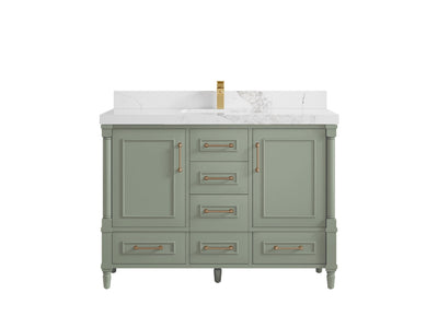 Aberdeen 48 in. W x 22 in. D Single Sink Bathroom Vanity - Willow Bath and Vanity