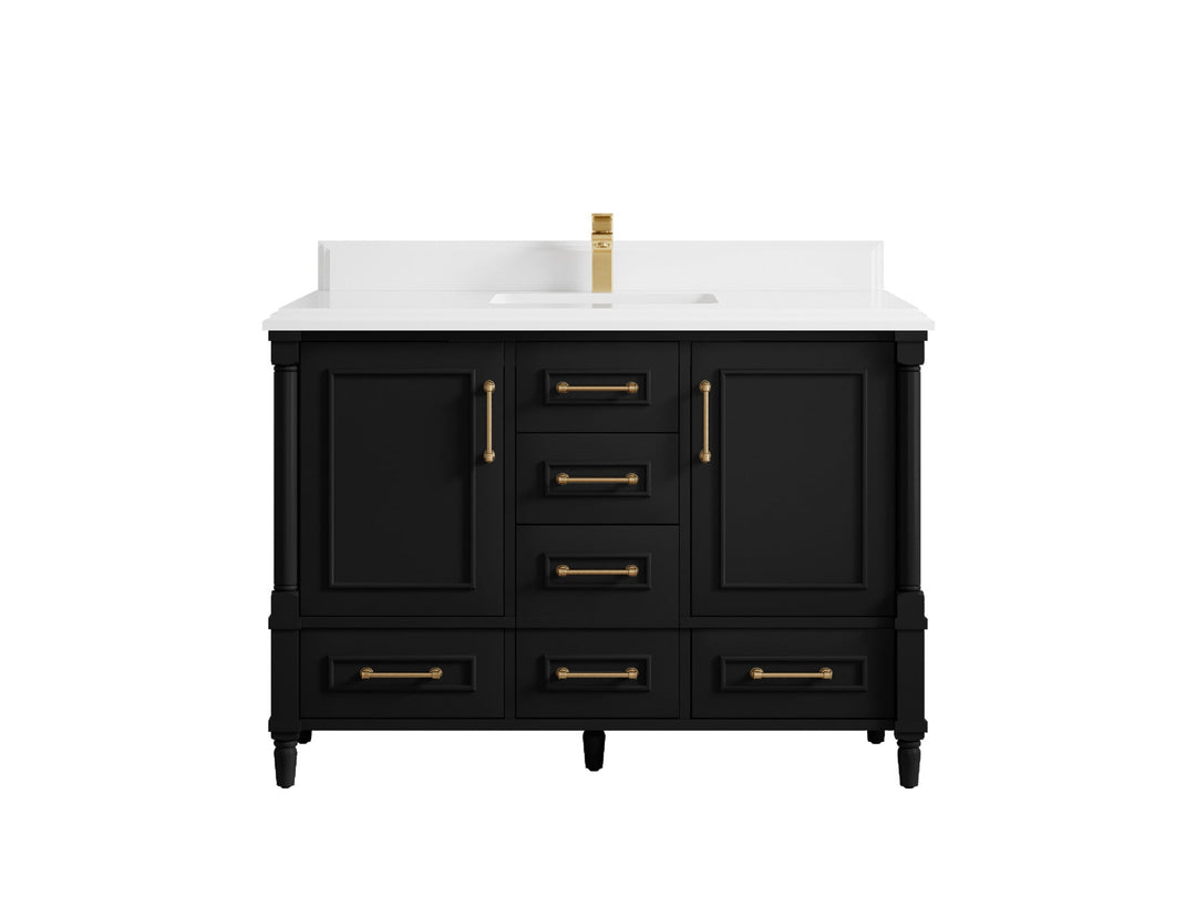 Aberdeen 48 in. W x 22 in. D Single Sink Bathroom Vanity - Willow Bath and Vanity