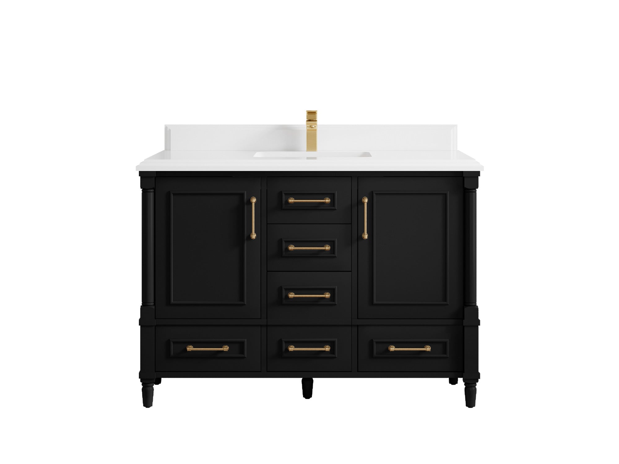 Aberdeen 48 in. W x 22 in. D Single Sink Bathroom Vanity - Willow Bath and Vanity