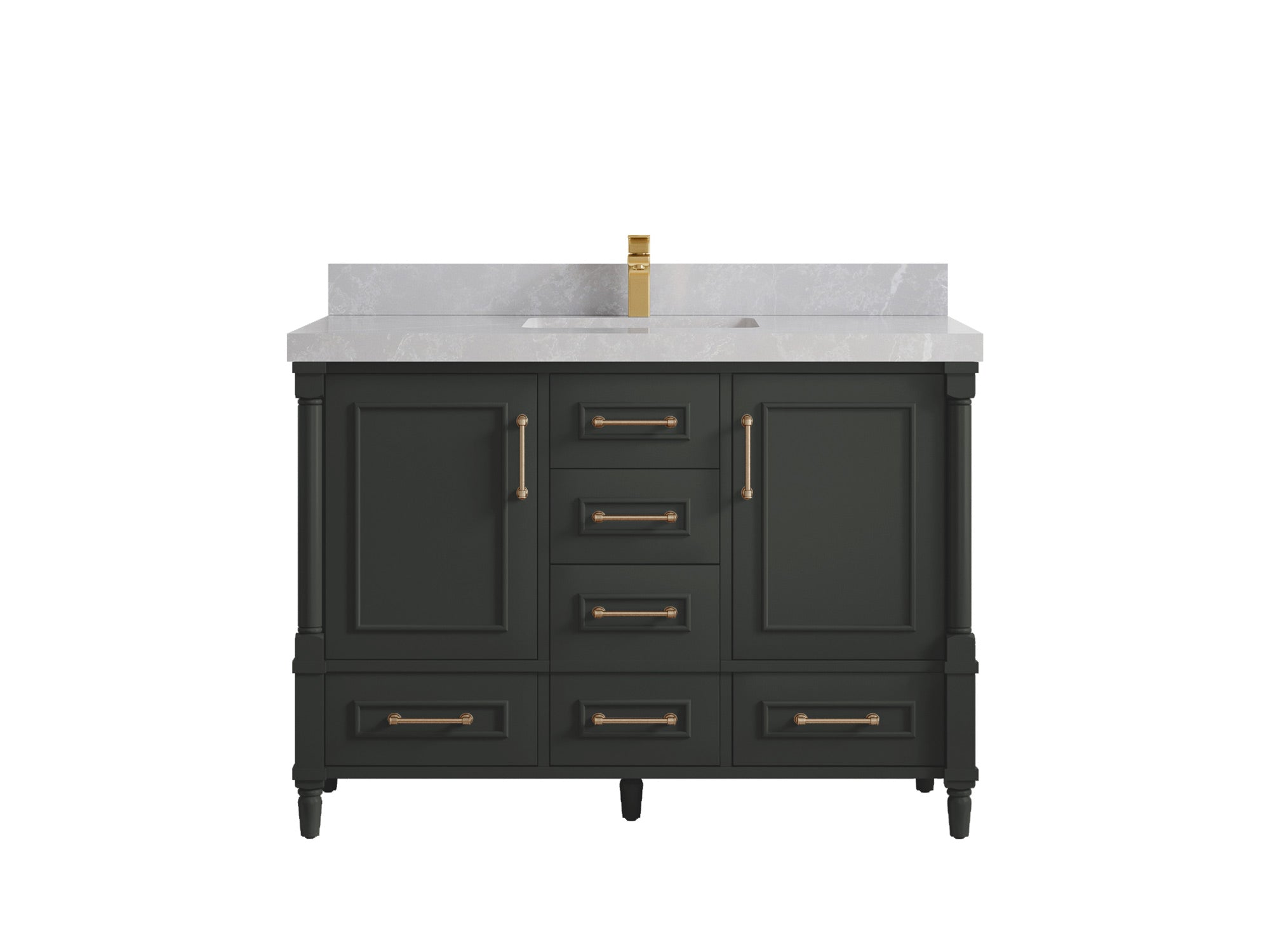 Aberdeen 48 in. W x 22 in. D Single Sink Bathroom Vanity - Willow Bath and Vanity