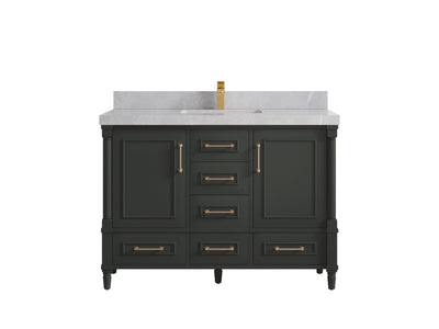 Aberdeen 48 in. W x 22 in. D Single Sink Bathroom Vanity - Willow Bath and Vanity