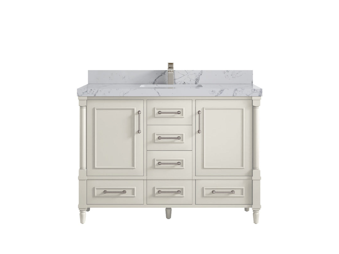Aberdeen 48 in. W x 22 in. D Single Sink Bathroom Vanity - Willow Bath and Vanity