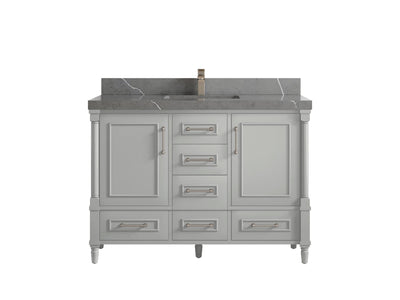 Aberdeen 48 in. W x 22 in. D Single Sink Bathroom Vanity - Willow Bath and Vanity
