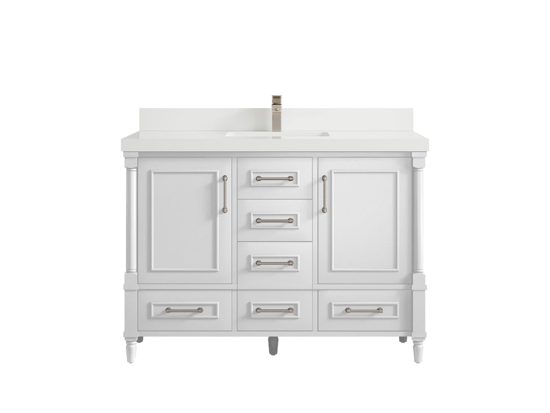 Aberdeen 48 in. W x 22 in. D Single Sink Bathroom Vanity - Willow Bath and Vanity
