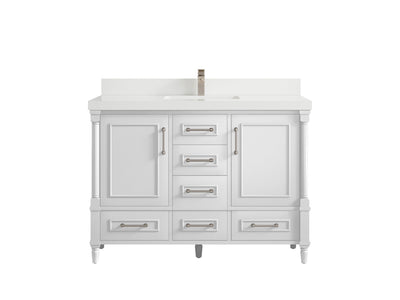 Aberdeen 48 in. W x 22 in. D Single Sink Bathroom Vanity - Willow Bath and Vanity