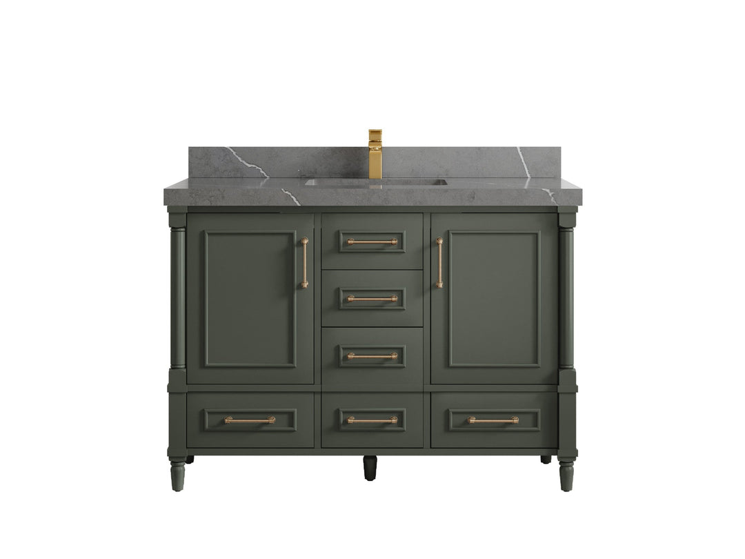 Aberdeen 48 in. W x 22 in. D Single Sink Bathroom Vanity - Willow Bath and Vanity