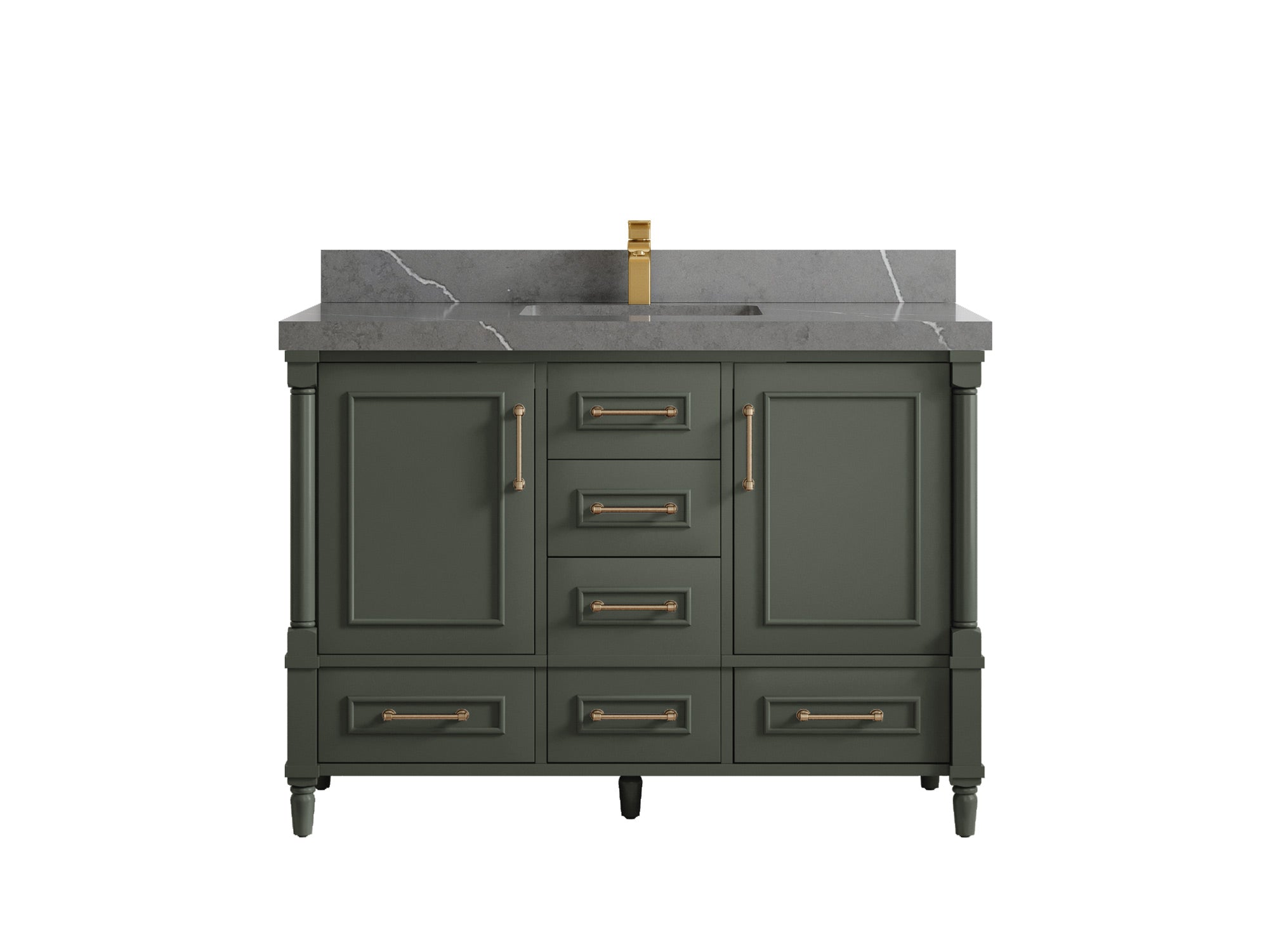 Aberdeen 48 in. W x 22 in. D Single Sink Bathroom Vanity - Willow Bath and Vanity