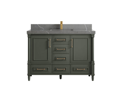 Aberdeen 48 in. W x 22 in. D Single Sink Bathroom Vanity - Willow Bath and Vanity