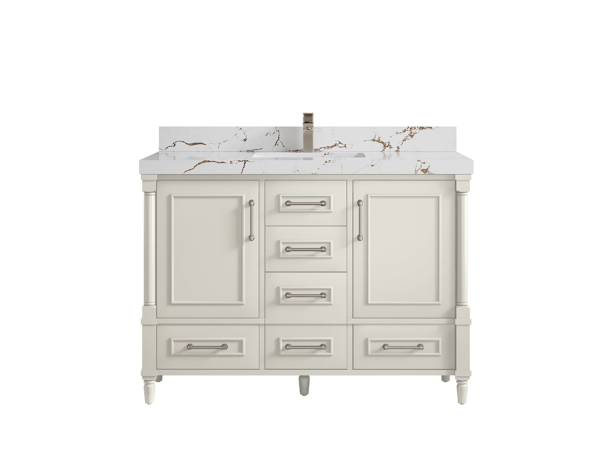 Aberdeen 48 in. W x 22 in. D Single Sink Bathroom Vanity - Willow Bath and Vanity