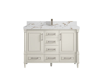 Aberdeen 48 in. W x 22 in. D Single Sink Bathroom Vanity - Willow Bath and Vanity
