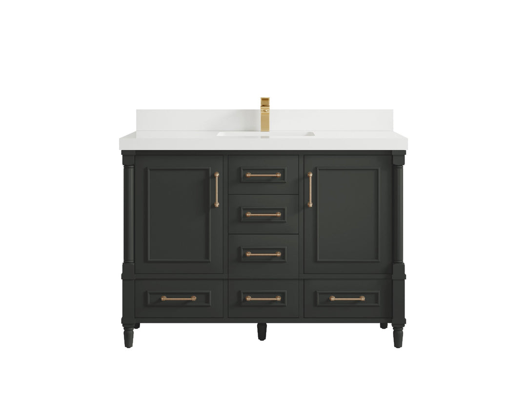 Aberdeen 48 in. W x 22 in. D Single Sink Bathroom Vanity - Willow Bath and Vanity