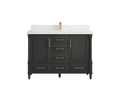 Aberdeen 48 in. W x 22 in. D Single Sink Bathroom Vanity - Willow Bath and Vanity