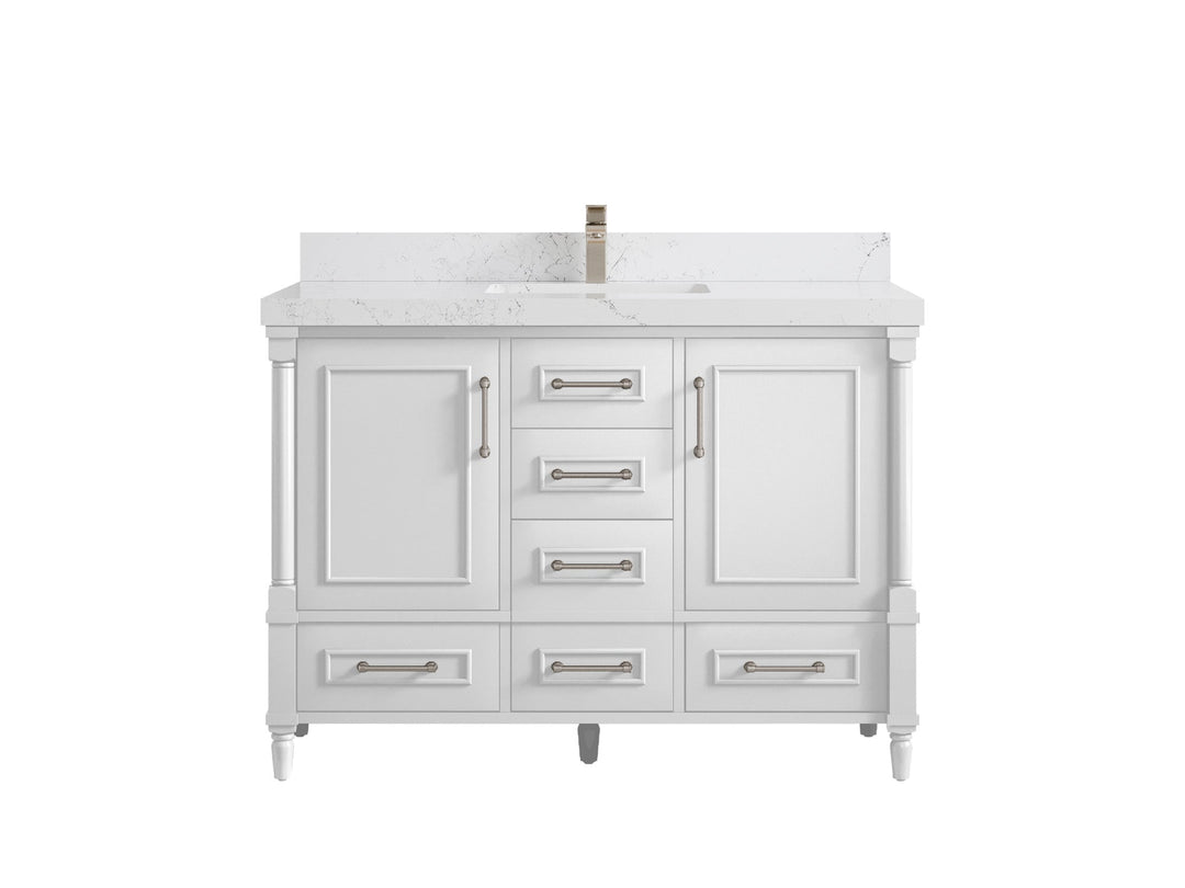 Aberdeen 48 in. W x 22 in. D Single Sink Bathroom Vanity - Willow Bath and Vanity